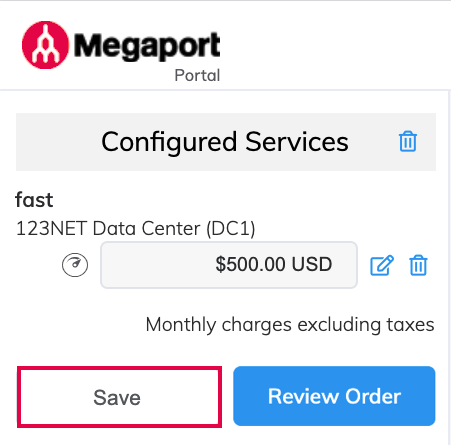 Save a Configuration